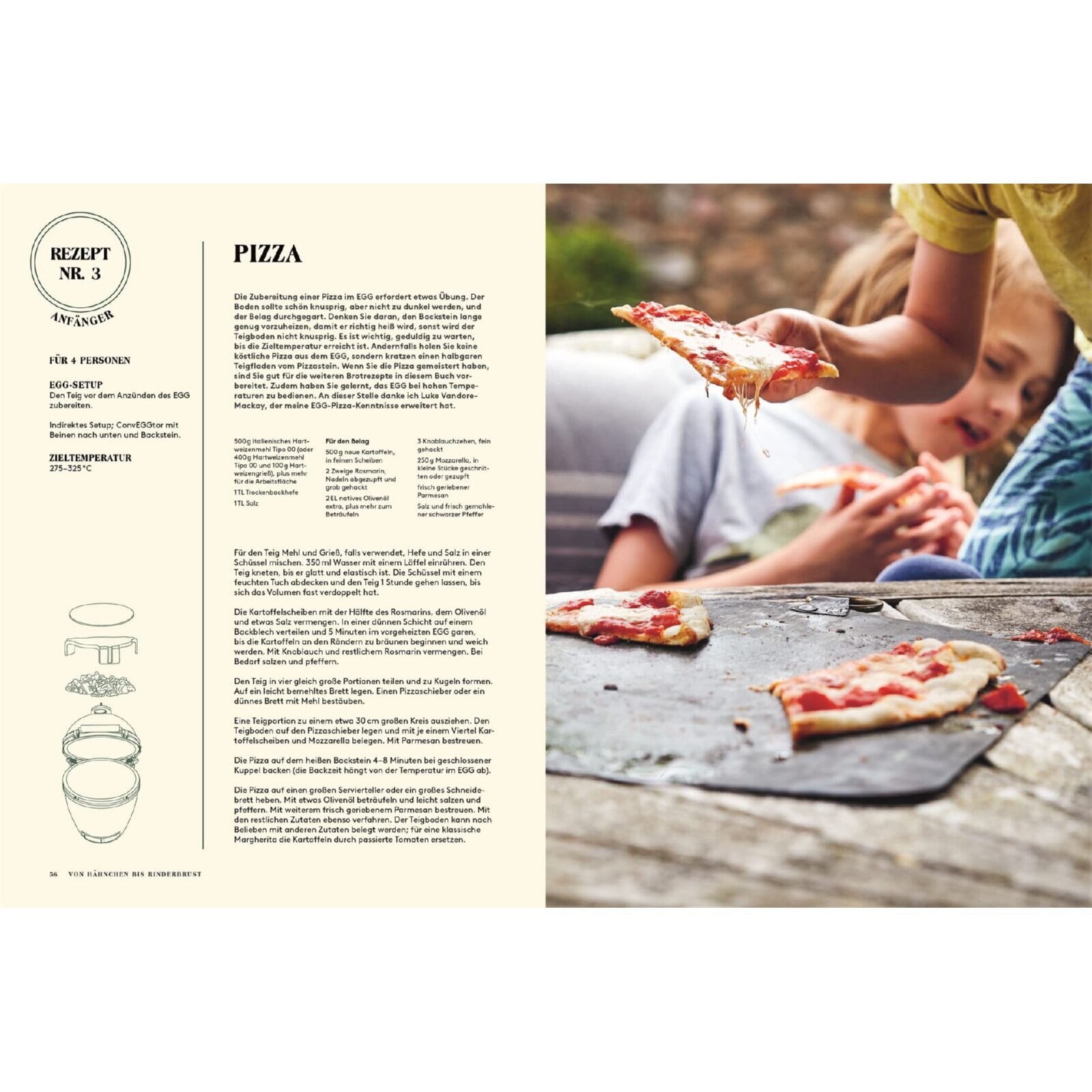 Big Green Egg - Big Green Egg Kochbuch, deutsch, 208 Seiten - James Whetlor