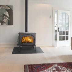 Kaminofen Gussofen Jotul F 500 ECO - 8,8 kW - Schwarz (BP)