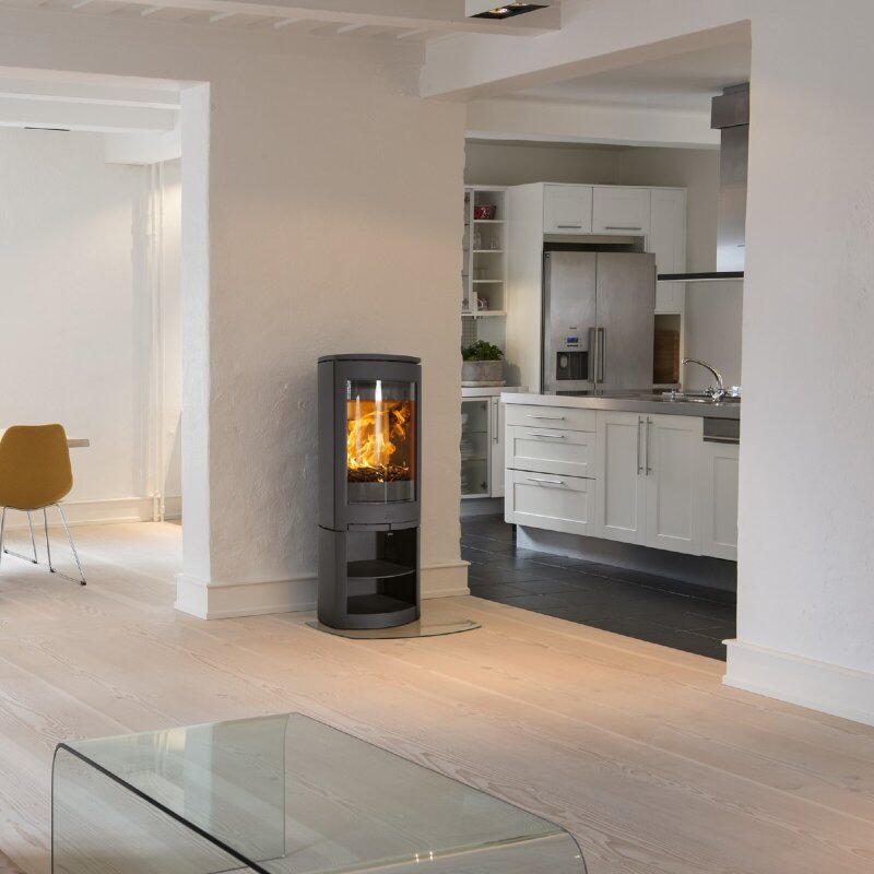 Kaminofen Gussofen Jotul F 361 V2 Advance - 6 kW - schwarz lackiert (BP)