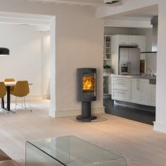 Kaminofen Gussofen Jotul F 363 V2 Advance - 6,5 kW - schwarz lackiert (BP)
