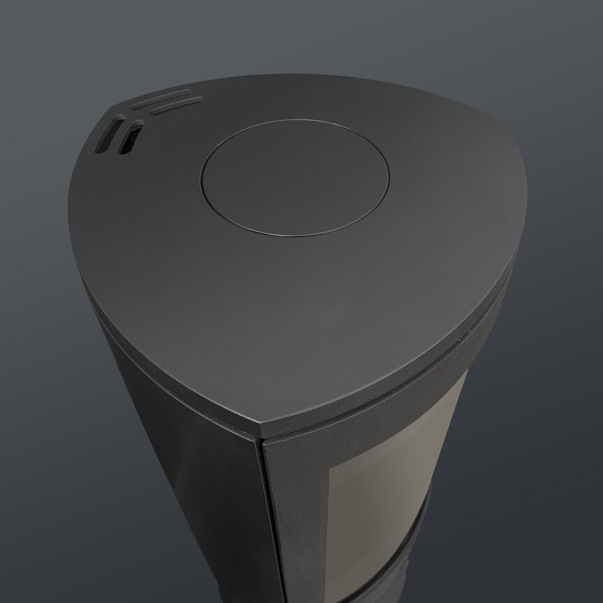 Kaminofen Gussofen Jotul F 363 V2 Advance - 6 kW - schwarz lackiert (BP)