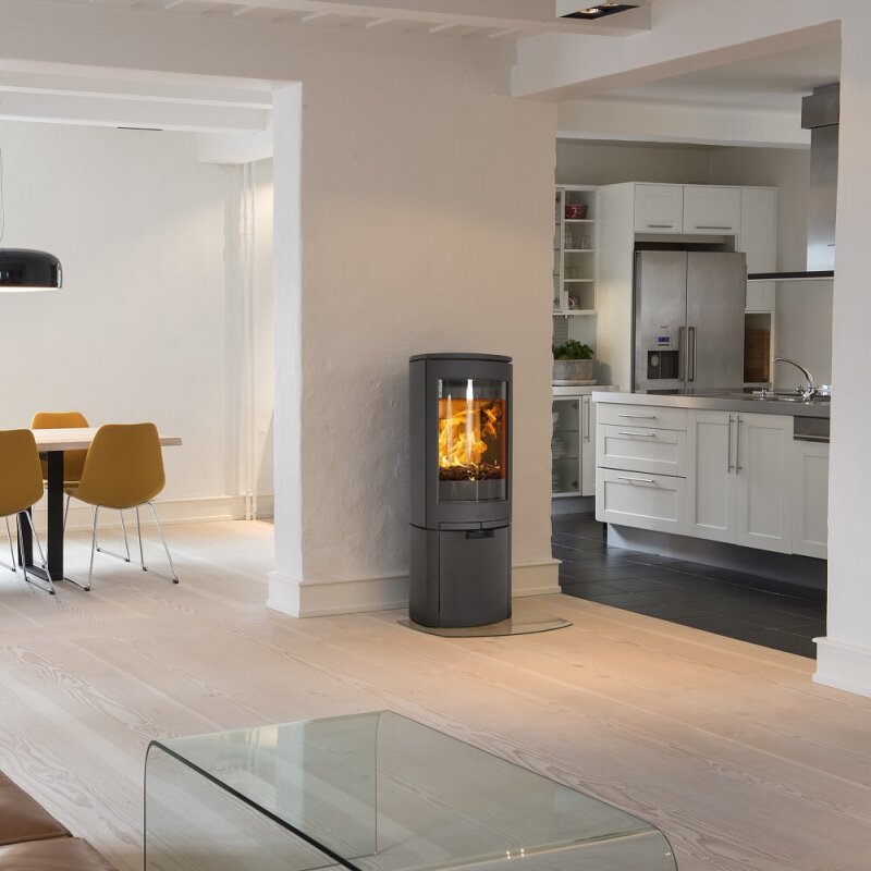Kaminofen Gussofen Jotul F 368 V2 Advance - 6 kW - schwarz lackiert (BP)