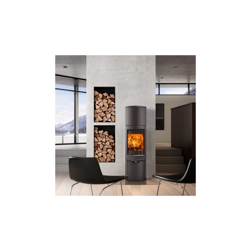 Kaminofen Gussofen Jotul F 368 V2 Advance High Top - 6 kW - schwarz lackiert (BP)