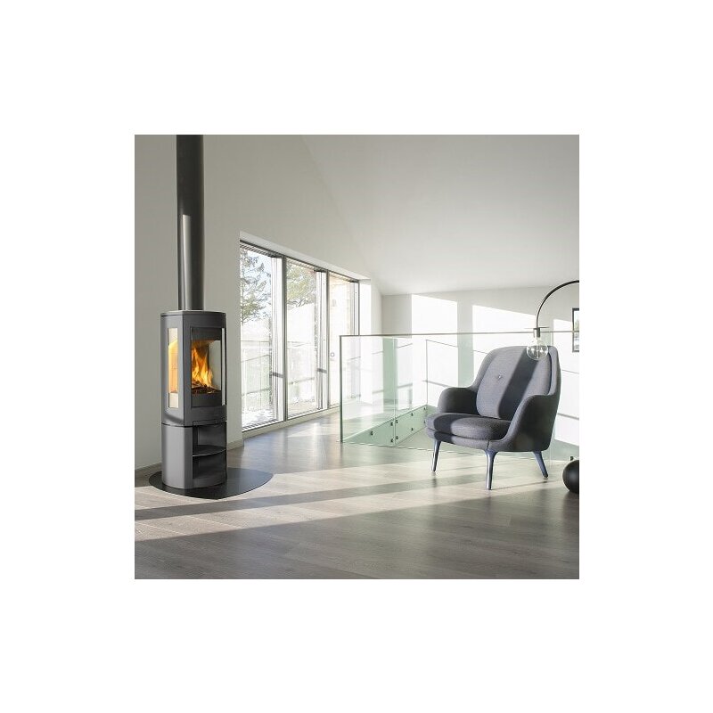 Kaminofen Gussofen Jotul F 371V2 Advance - 6 kW - schwarz lackiert (BP)