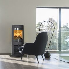 Kaminofen Gussofen Jotul F 371V2 Advance - 6 kW - schwarz lackiert (BP)