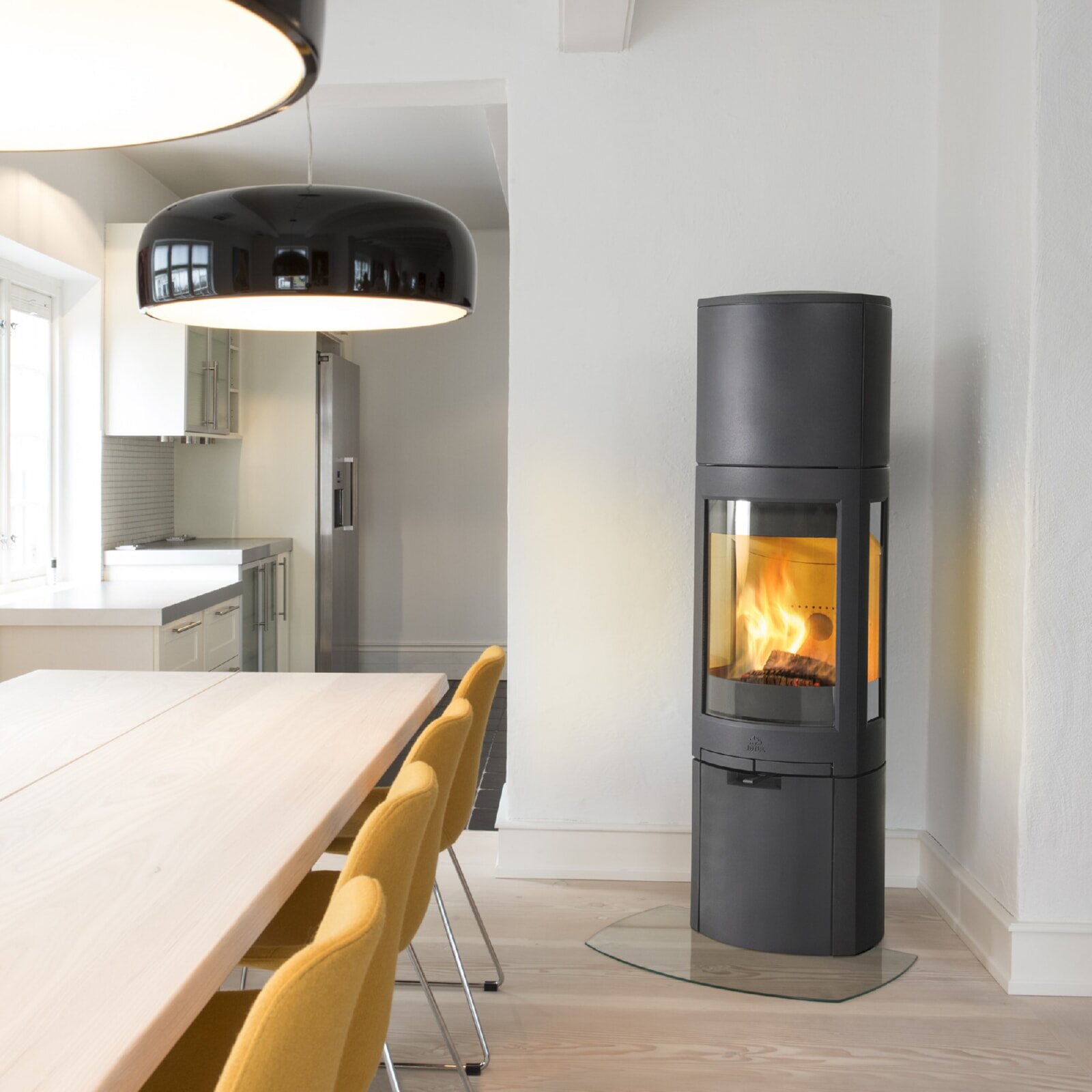 Kaminofen Gussofen Jotul F 378 V2 Advance High Top - 6,5 kW - schwarz lackiert (BP)