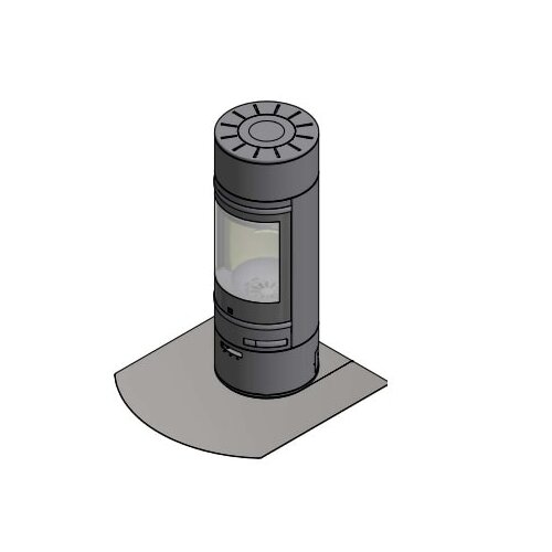 SCAN Unterlegplatte aus Glas für Scan 85 (1120 x...