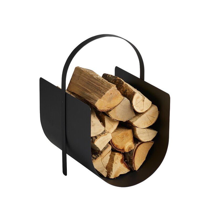 Morsoe Brennholzkorb Adrian, schwarz
