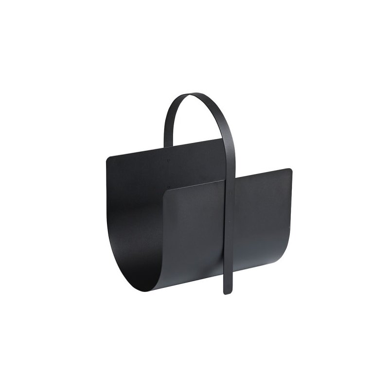 Morsoe Brennholzkorb Adrian, schwarz