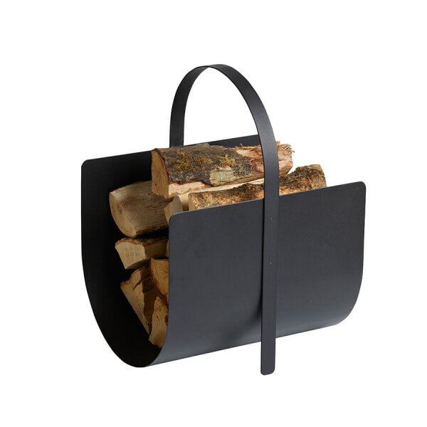 Morsoe Brennholzkorb Adrian, schwarz