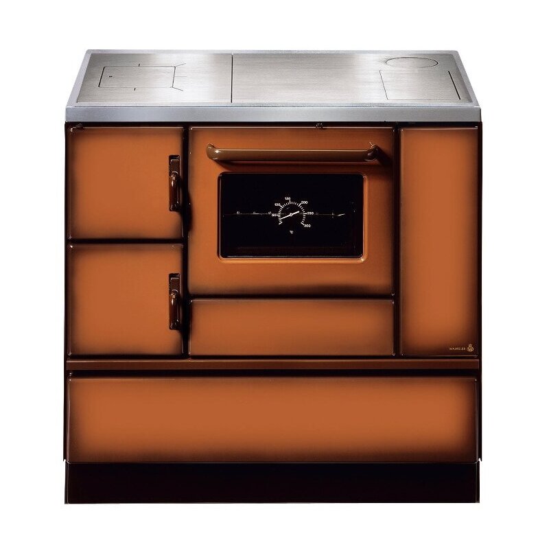 Wamsler Küchenherd K138 - Maron, Anschluss links Glaskeramik mit Obenanschluss - 7,0 kW - LAGERND