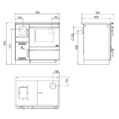 Wamsler Küchenherd K 139 F - Herdfarbe weiß,...