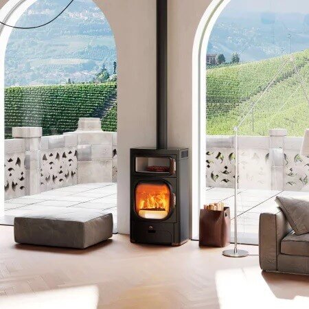 Kaminofen Austroflamm Heidi Back 2.0 - 7 kW