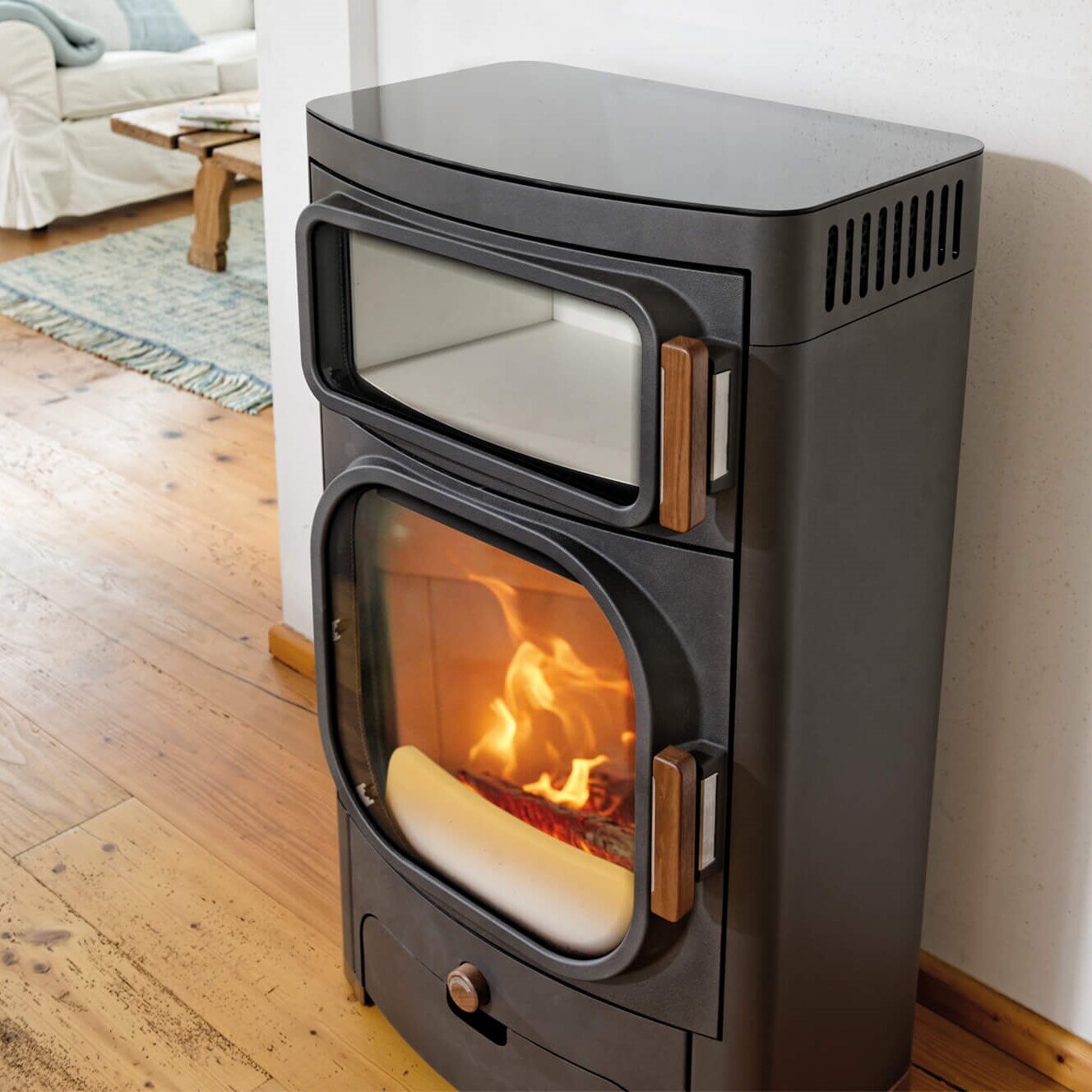 Kaminofen Austroflamm Heidi Back 2.0 - 7,5 kW