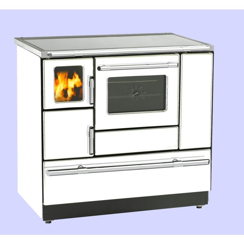 Wamsler Küchenherd K138F - Anschluss rechts, Glaskeramik - 7 kW -  Weiß - LAGERND