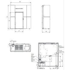 Pelletofen wasserführend Edilkamin BLADE H 15 Evo - Keramik - 14,9 kW