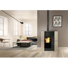 Pelletofen wasserführend Edilkamin BLADE2 H 22 UP -...