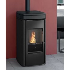 Edilkamin Yana + Yana Plus - Verkleidung Keramik Schwarz