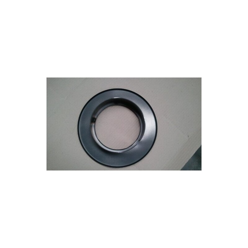 Erweiterung mit Rosette 130/150 x 2 mm, Farbe schwarz