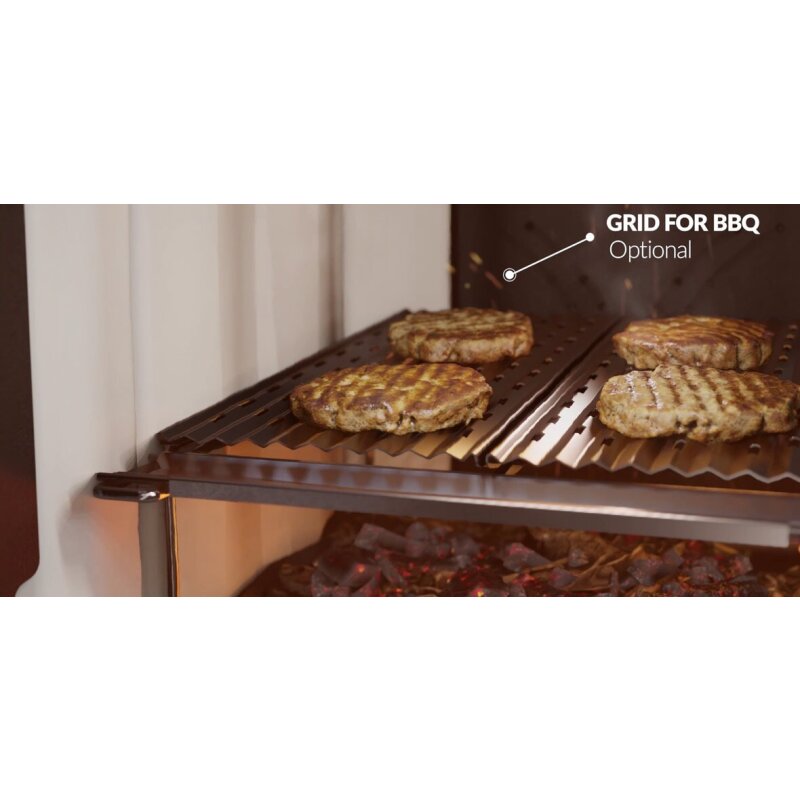 Küchenherd La Nordica Prestige Line - Alaska - 12 kW - Schwarz verglast