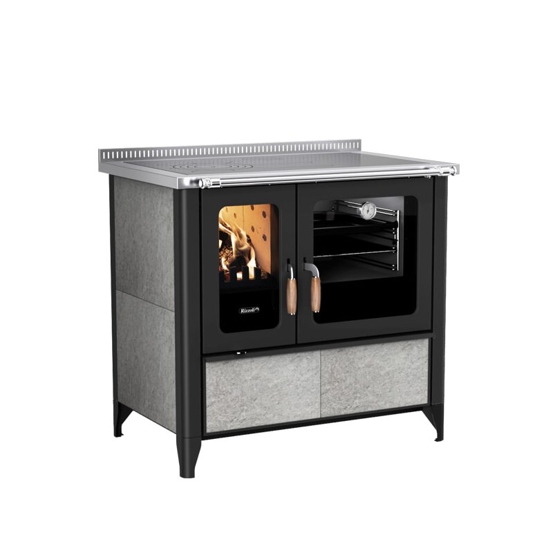 Holzherd Rizzoli - N94 Stone - Naturstein - 8 kW