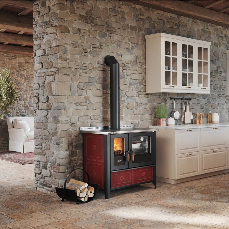 Holzherd Rizzoli - N94 Country - Keramik - 8 kW