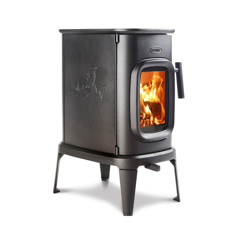Kaminofen Gussofen Dovre Saga 101 - 7 kW - Schwarz