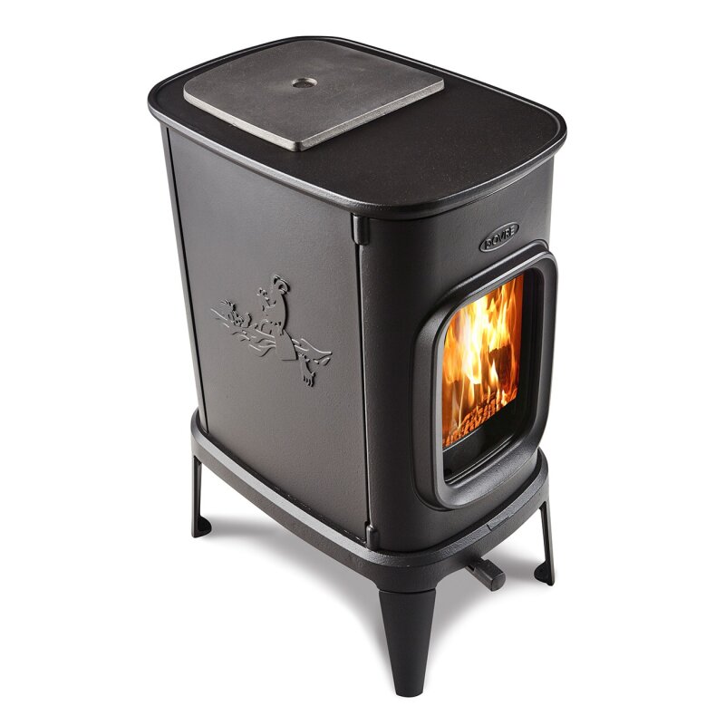 Kaminofen Gussofen Dovre Saga 101 - 7 kW - Schwarz