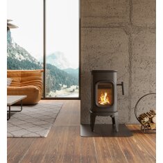 Kaminofen Gussofen Dovre Saga 101 - 7 kW - Schwarz