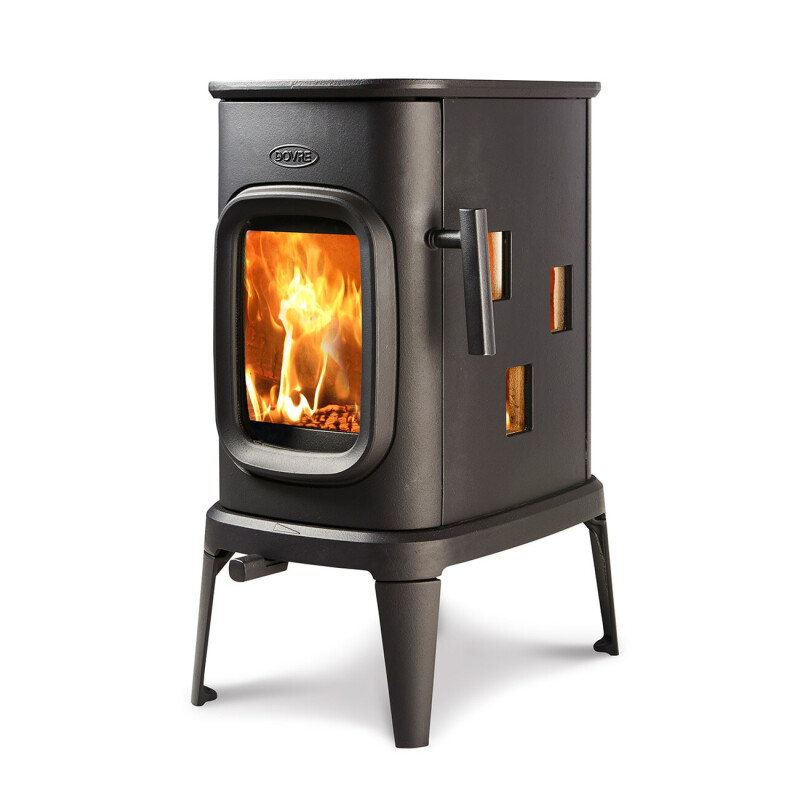 Kaminofen Gussofen Dovre Saga 107 - 7 kW - Schwarz