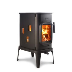 Kaminofen Gussofen Dovre Saga 107 - 7 kW - Schwarz