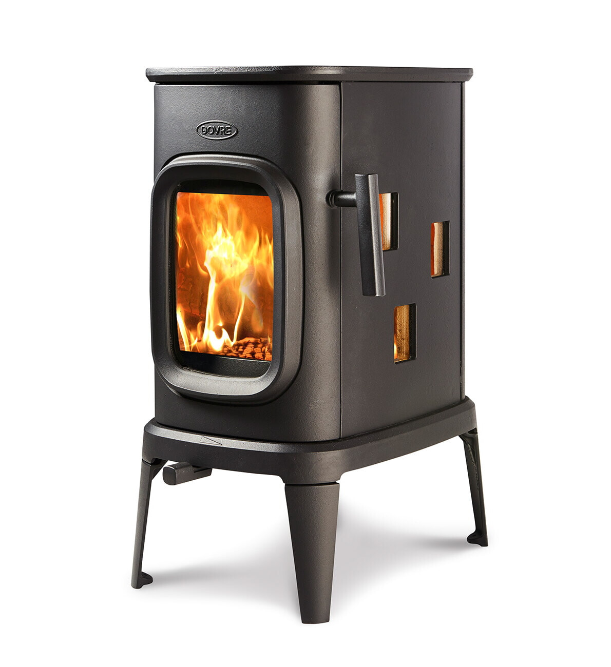 Kaminofen Gussofen Dovre Saga 107 - 7 kW - Schwarz