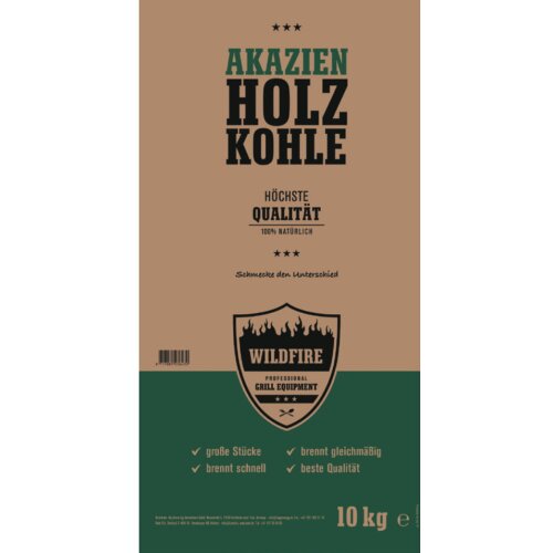 Big Green Egg Hochwertige Akazienholzkohle, 10kg