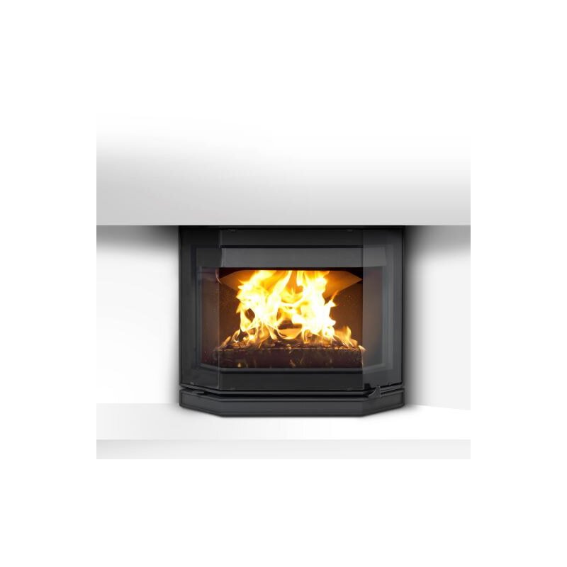 Kamineinsatz Guss Dovre Phönix 2 für T2000S - 9 kW - Schwarz lackiert