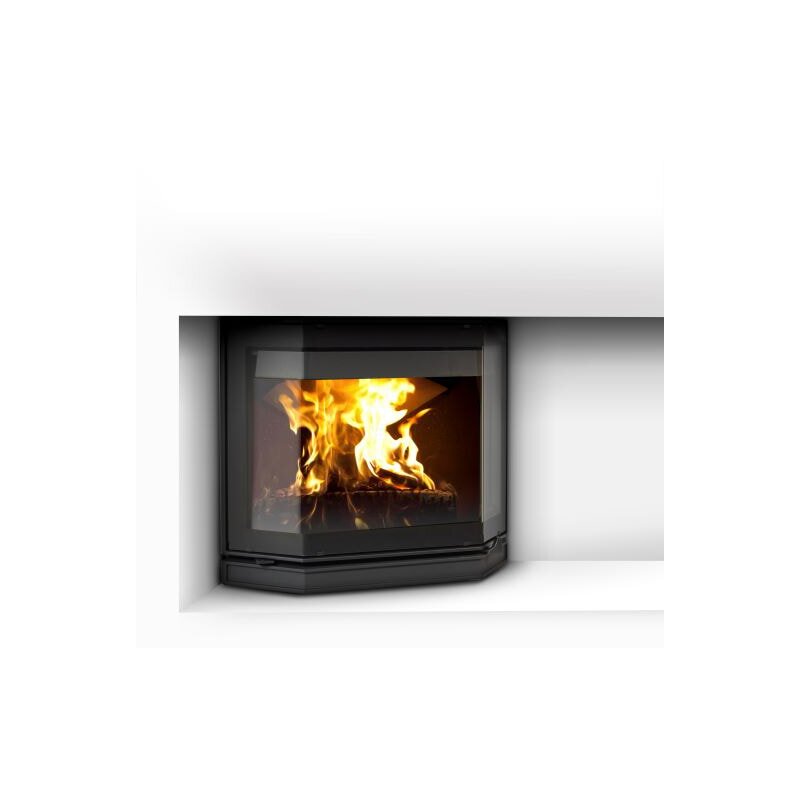 Kamineinsatz Guss Dovre Phönix 2 für T2000S - 9 kW - Schwarz lackiert