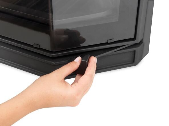 Kamineinsatz Guss Dovre Phönix 2 für T2000S - 9 kW - Schwarz lackiert