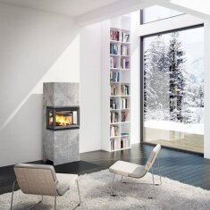 Kaminbausatz Jotul FS 173 mit Jotul I 520 FRL, 3 Scheiben...