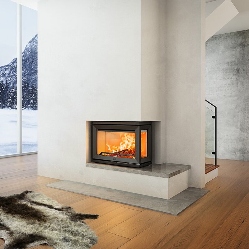 Kamineinsatz Guss Jotul I 520 - 7 kW - schwarz lackiert (BP)
