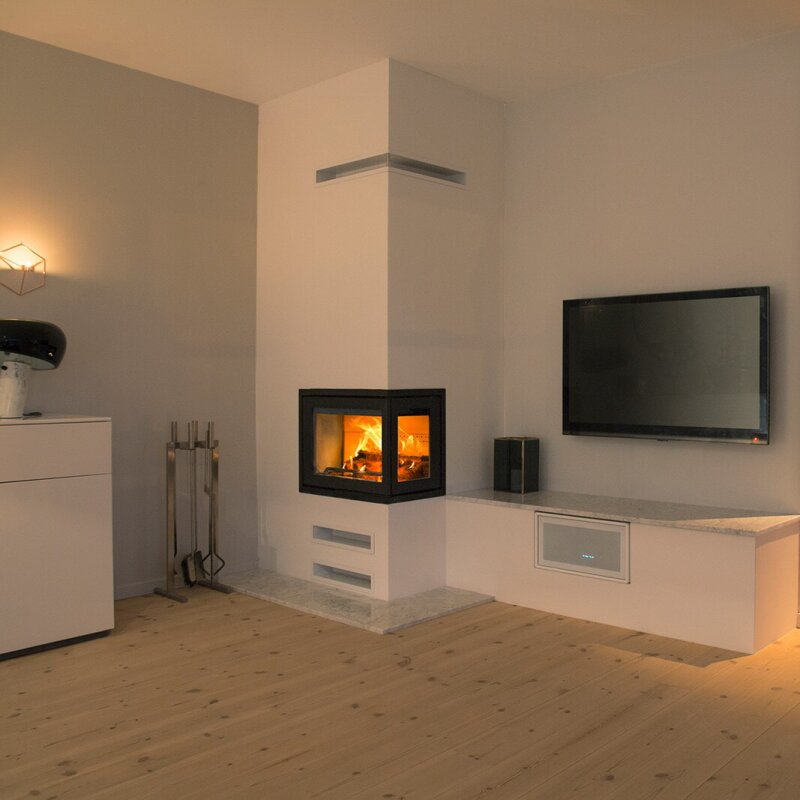 Kamineinsatz Guss Jotul I 520 - 7,5 kW - schwarz lackiert (BP)