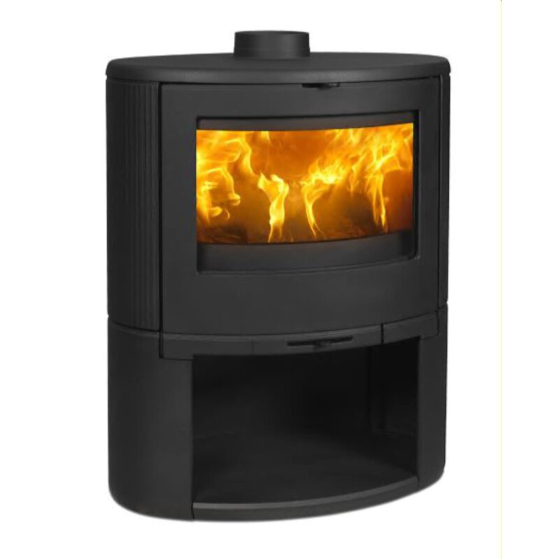 Kaminofen Gussofen Dovre BOW WB - 9 kW - Schwarz