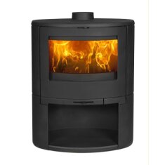 Kaminofen Gussofen Dovre BOW WB - 9 kW - Schwarz