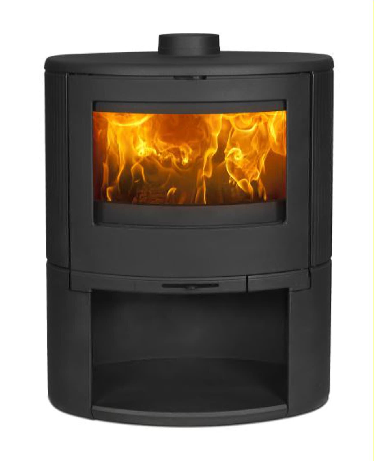 Kaminofen Gussofen Dovre BOW WB - 9 kW - Schwarz