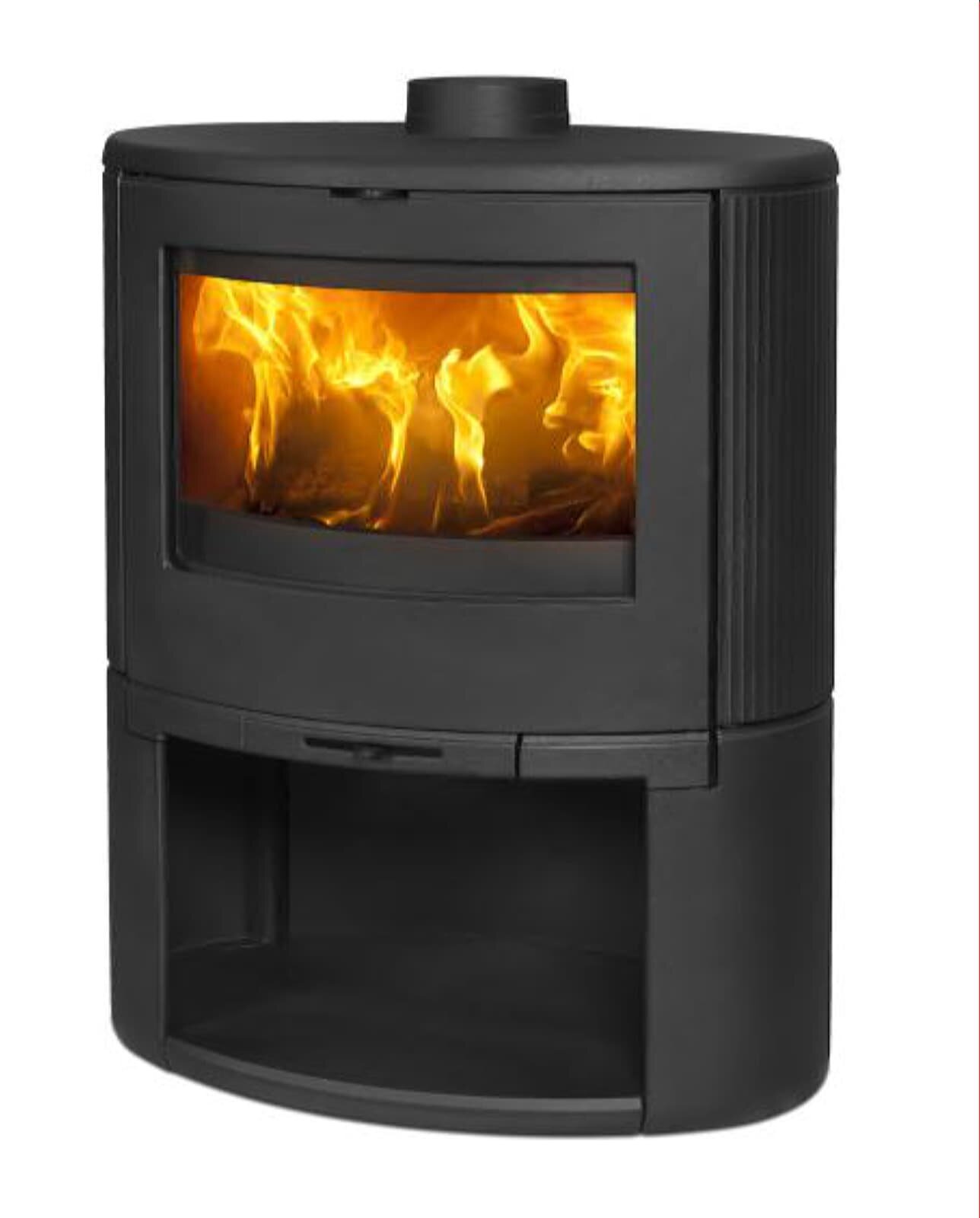 Kaminofen Gussofen Dovre BOW WB - 9 kW - Schwarz