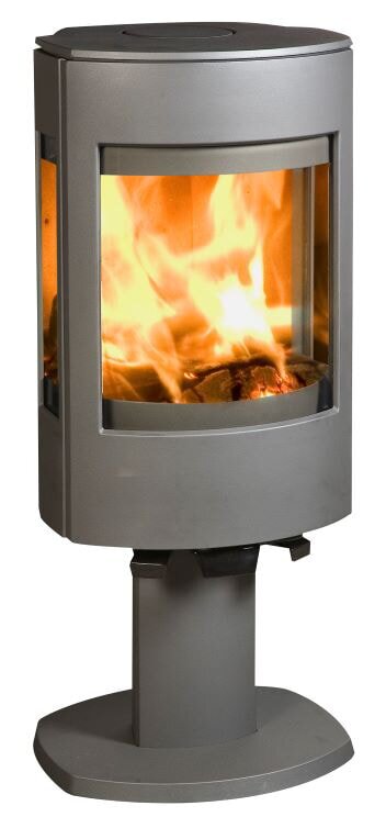 Kaminofen Gussofen Dovre Astro 4 - 8 kW - Schwarz lackiert