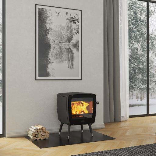 Kaminofen Gussofen Dovre Vintage35 - 7 kW - Schwarz - Bauart 1