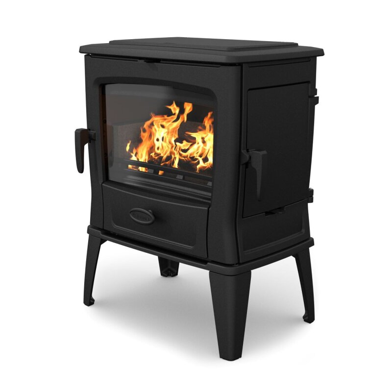 Kaminofen Gussofen Dovre Tai45WD - 9 kW - Schwarz - Bauart 1
