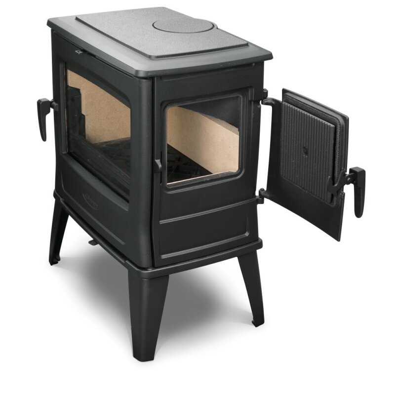 Kaminofen Gussofen Dovre Tai45WD - 9 kW - Schwarz - Bauart 1