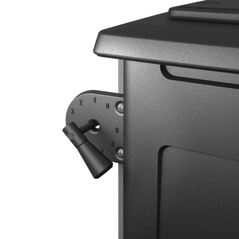 Kaminofen Gussofen Dovre Tai45WD - 9 kW - Schwarz - Bauart 1