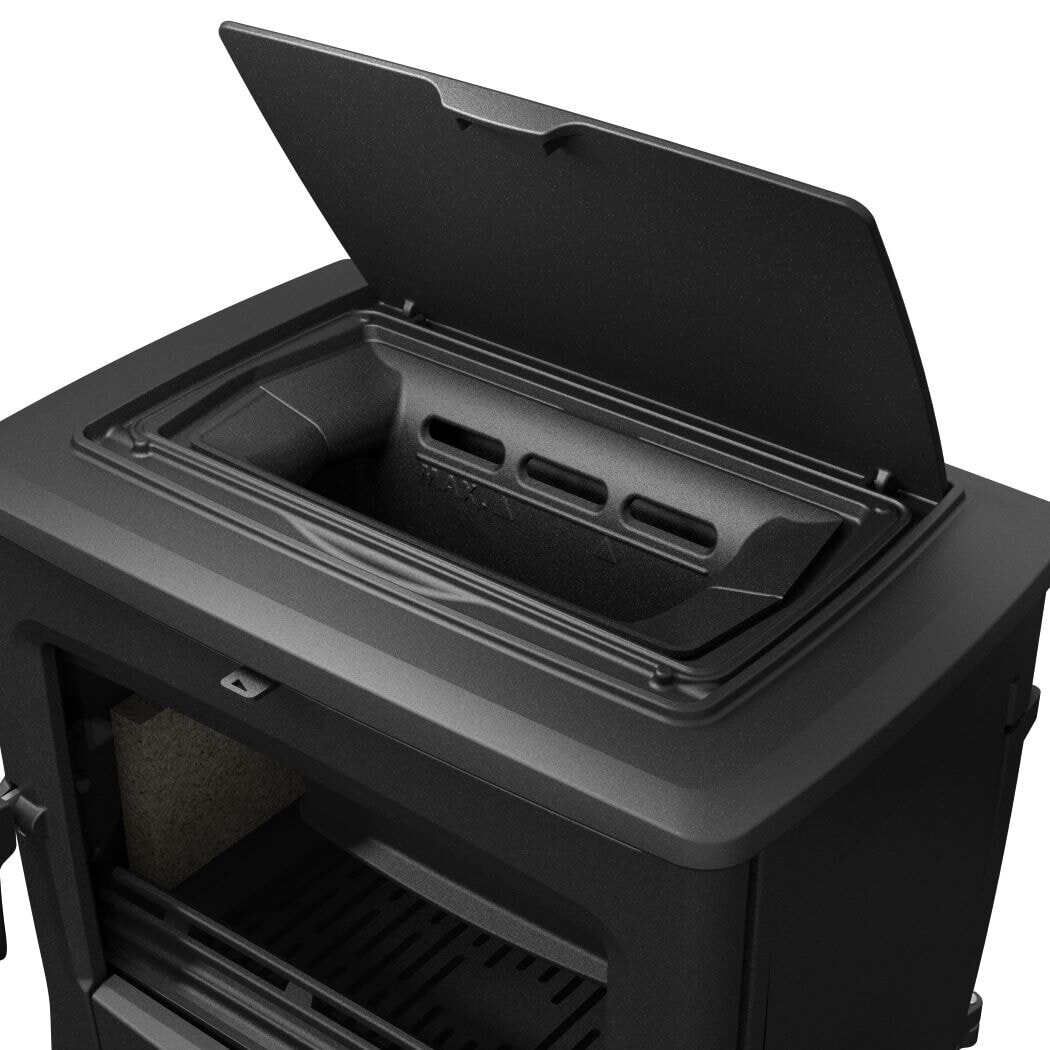 Kaminofen Gussofen Dovre Tai45WD - 10 kW - Schwarz - Bauart 1