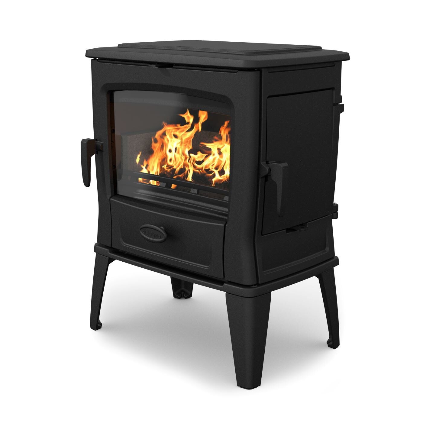 Kaminofen Gussofen Dovre Tai45WD - 9 kW - Schwarz - Bauart 1